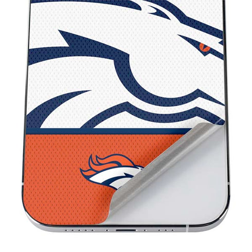 NFL Denver Broncos Zone Block iPhone 12 Pro Skin